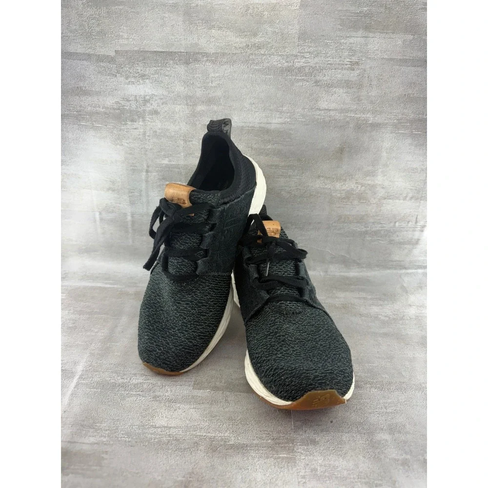 New Balance Fresh Foam Cruzv1 Reissue Black Grey WCRZRRB Women 7B Running Shoes